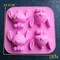 4-Cavity Star Silicone Mold – Food-Grade Flexible Baking Mold for Fondant, Chocolate, Candy, Ice & Resin Crafts – Heat-Resistant Star-Shaped Cake Topper Decorator